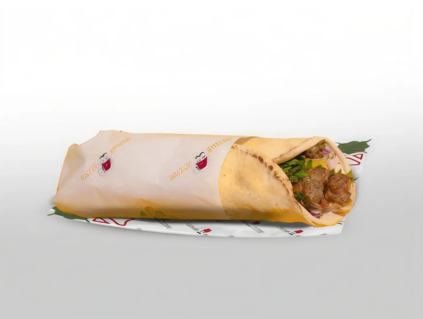 Meat Kebab White Bread