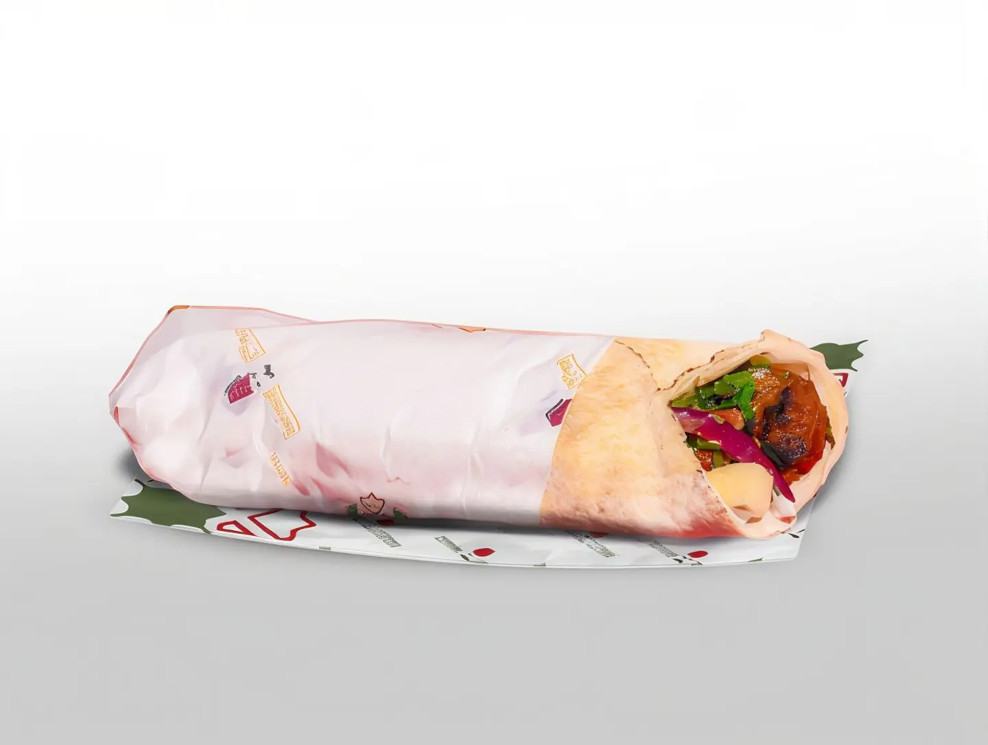 Meat Awsal White Bread