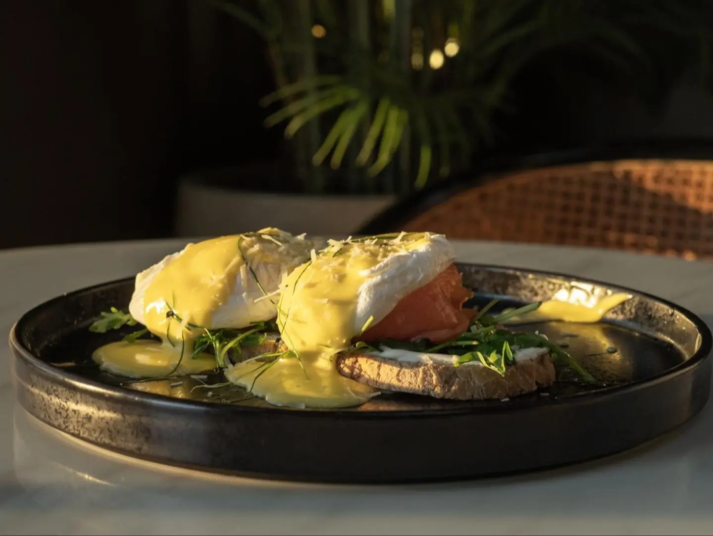 Salmon Benedict