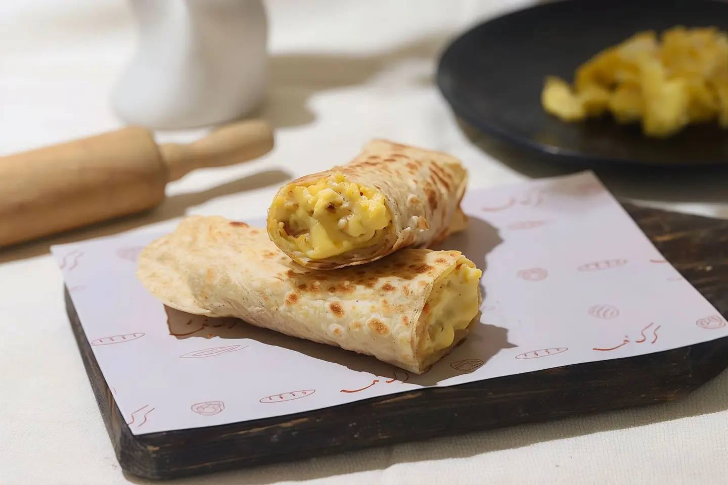 جباتي سكرامبل بيض