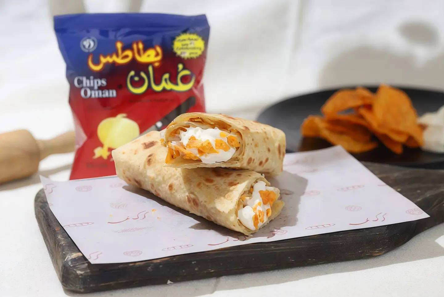 جباتي  شيبس عمان مع الجبن