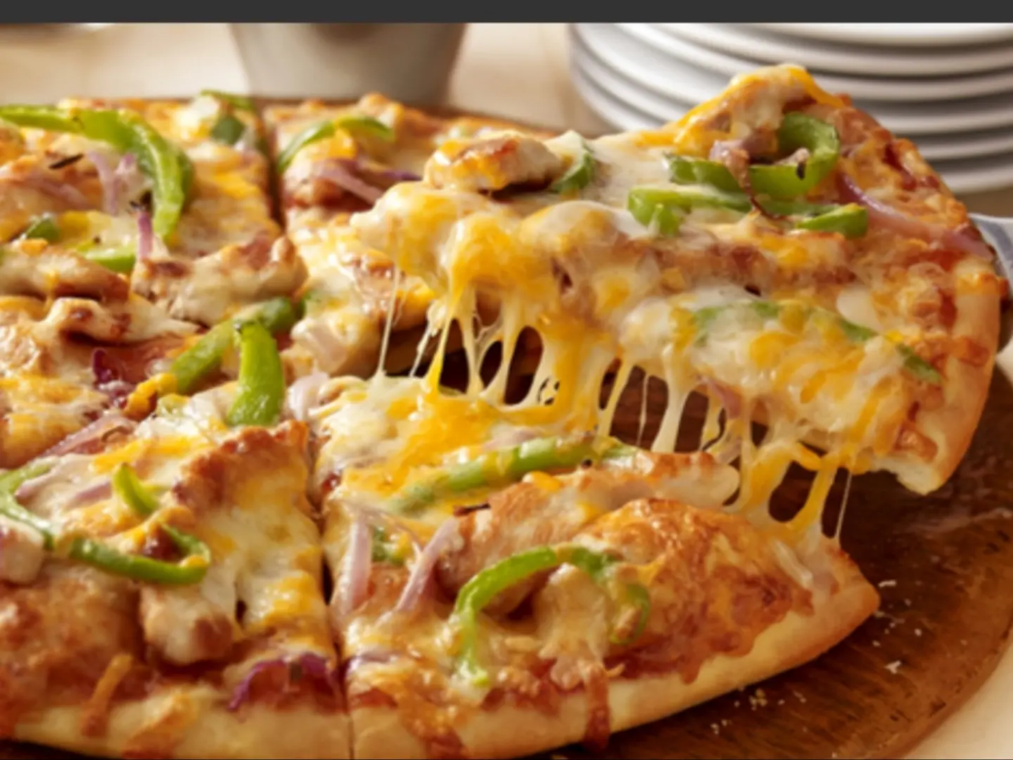 Chicken Ranch Pizza