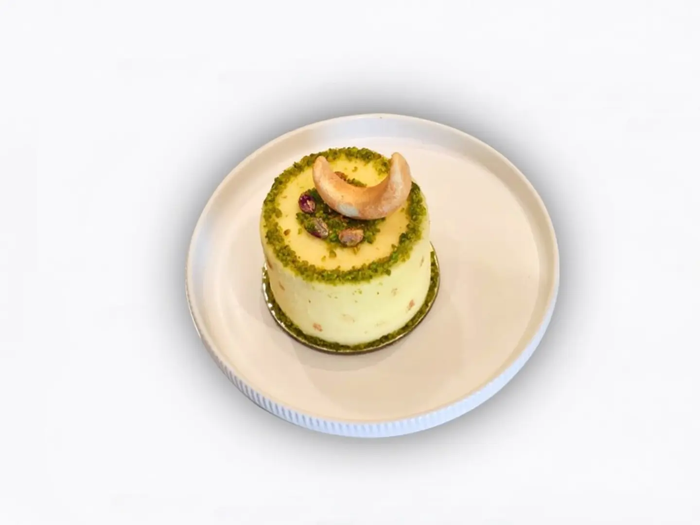 كيك بستاشيو بالمهلبيه صغير