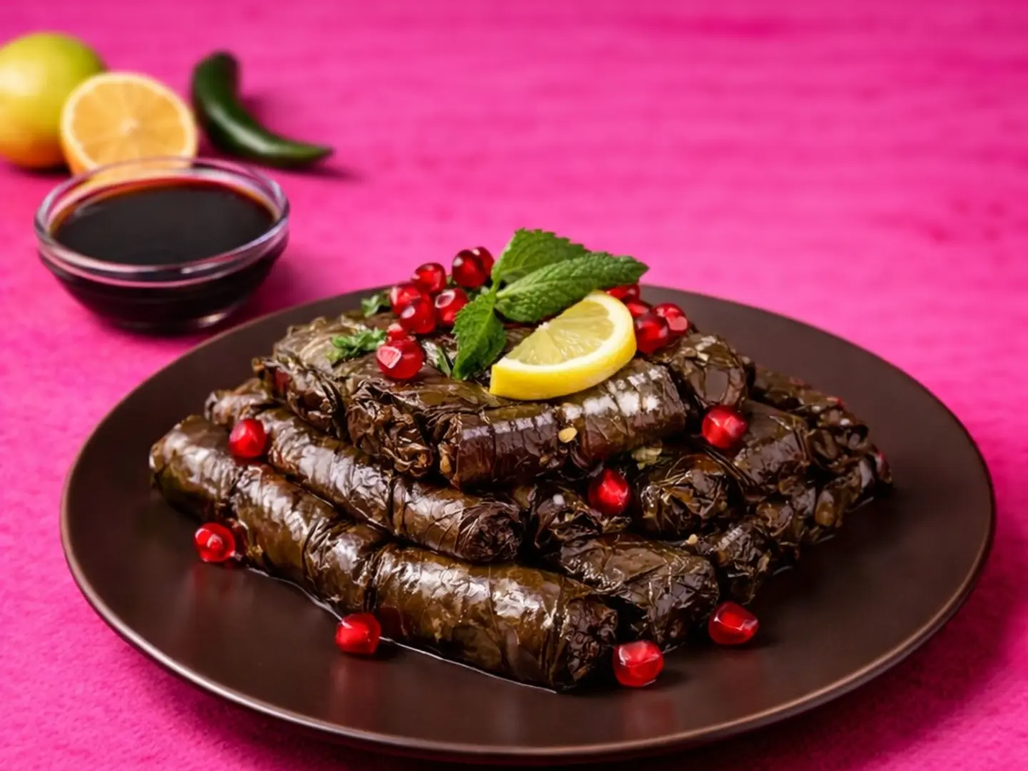 ورق عنب بدبس رمان - صغير