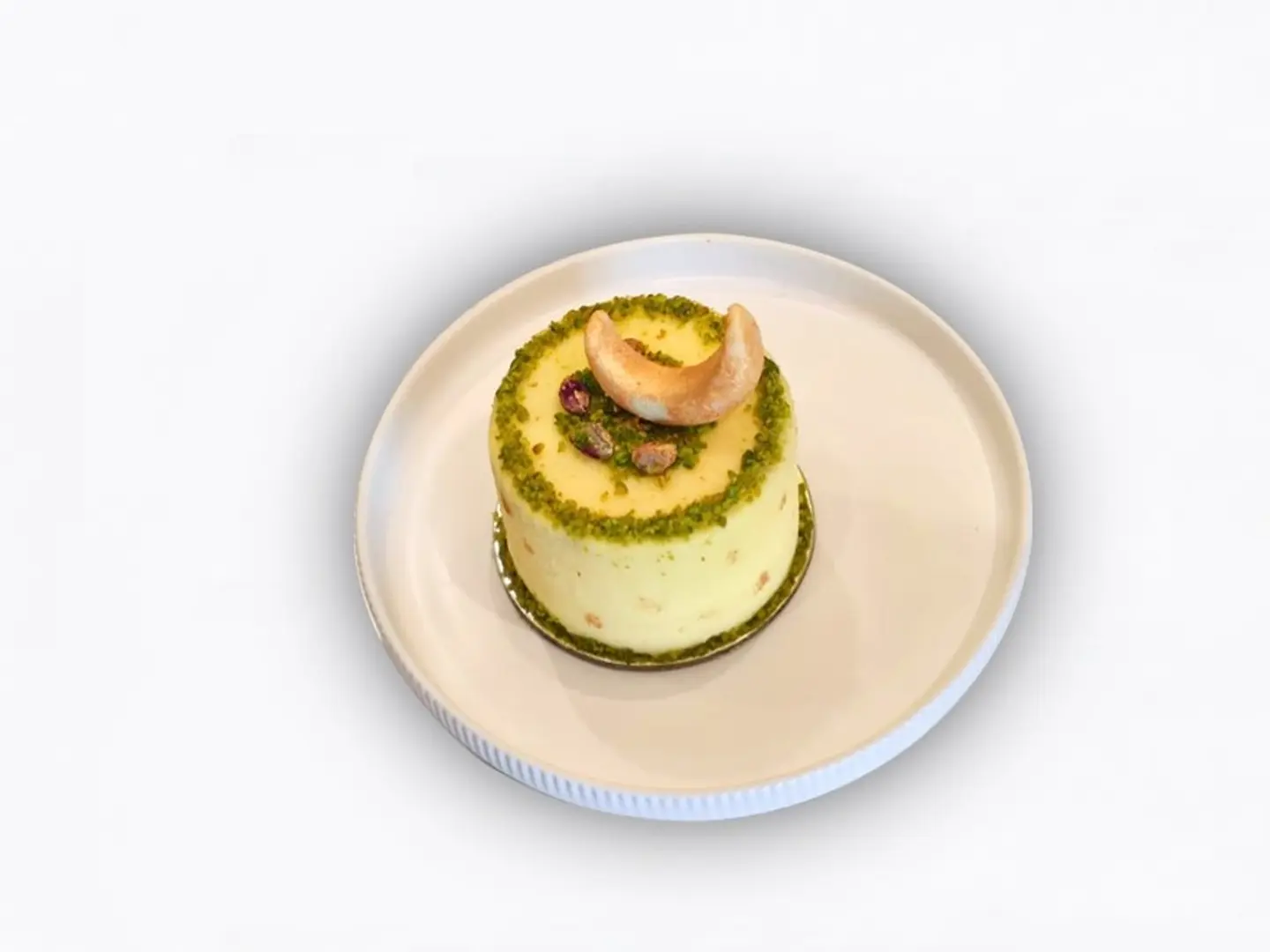 كيك بستاشيو بالمهلبيه صغير