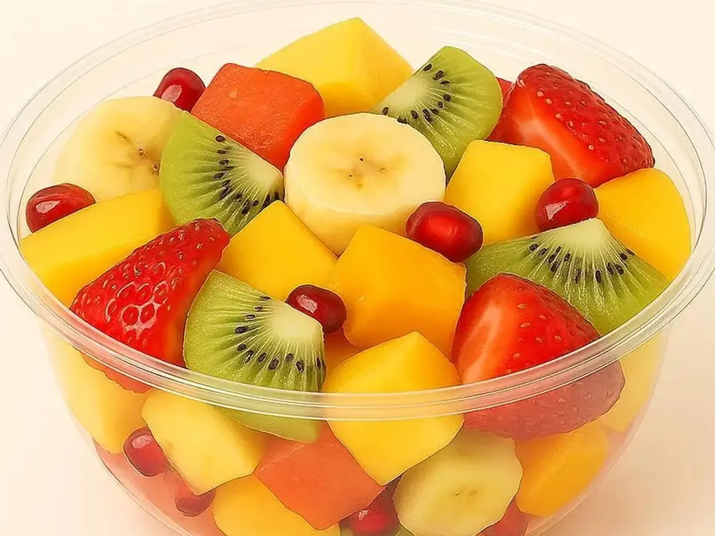 صحن سلطة فواكه صعير