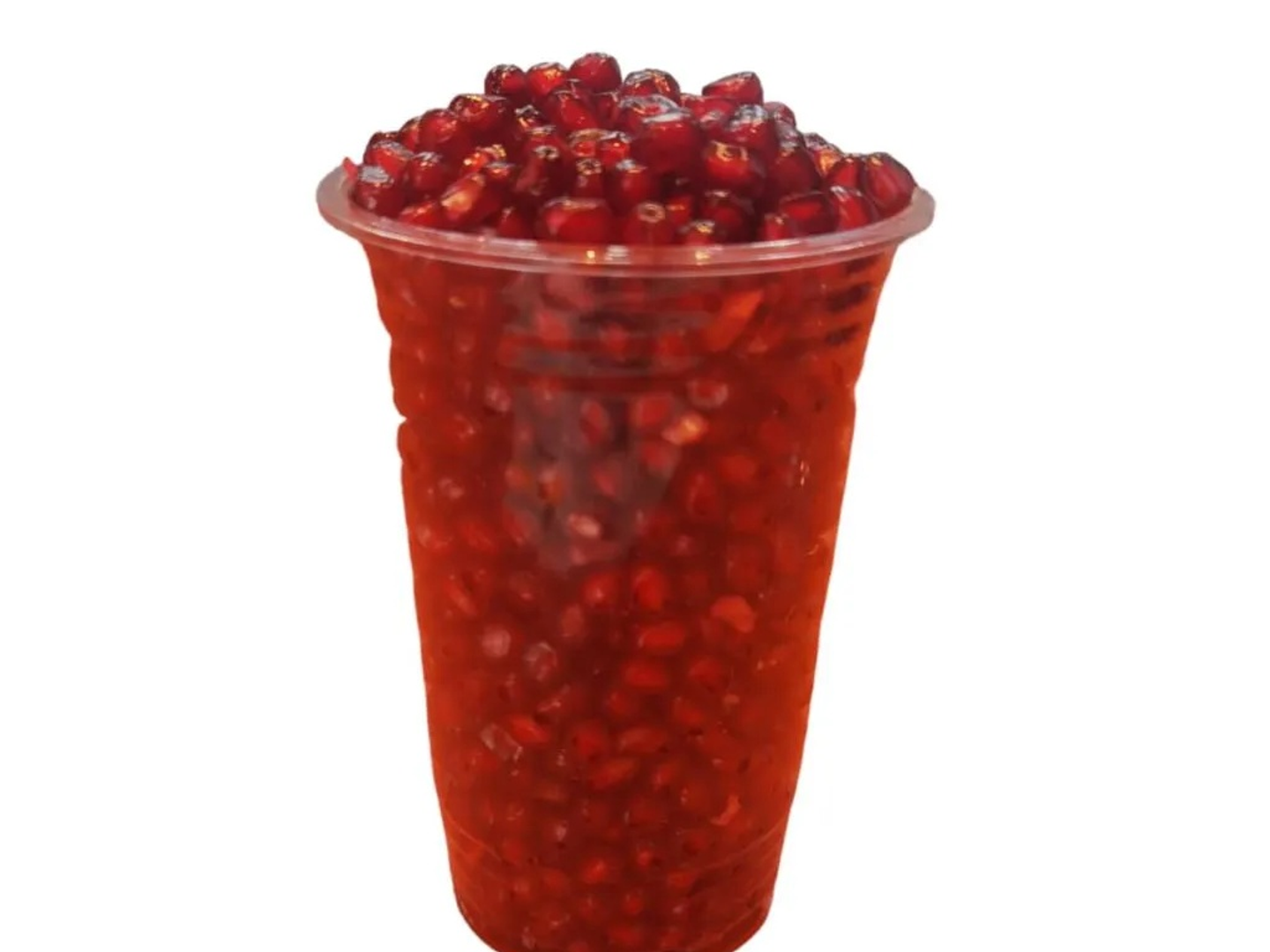 كأس رمان حبيبات طازج