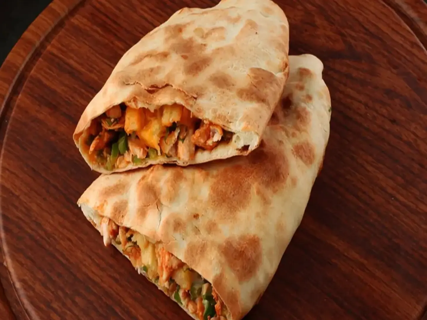 Shawarma Pie With Cheese