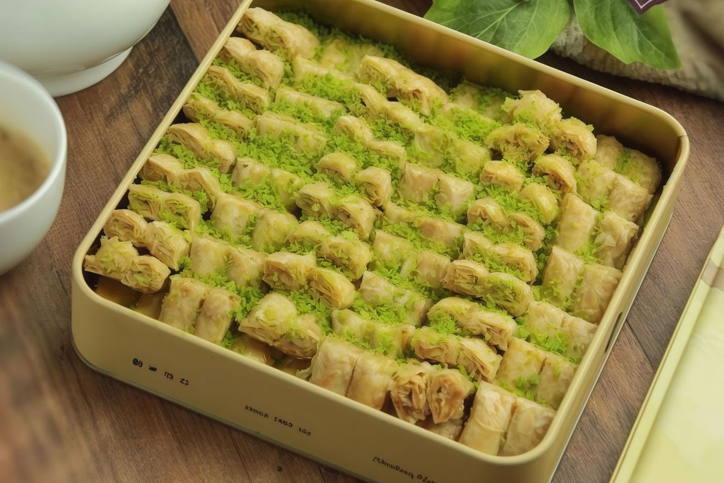 بقلاوة المذاق العربي