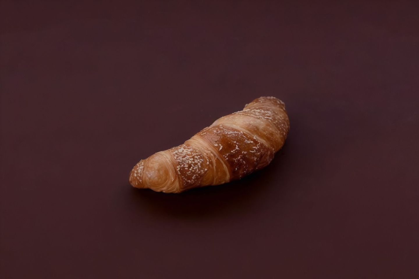 Croissant With Cheese And Greens