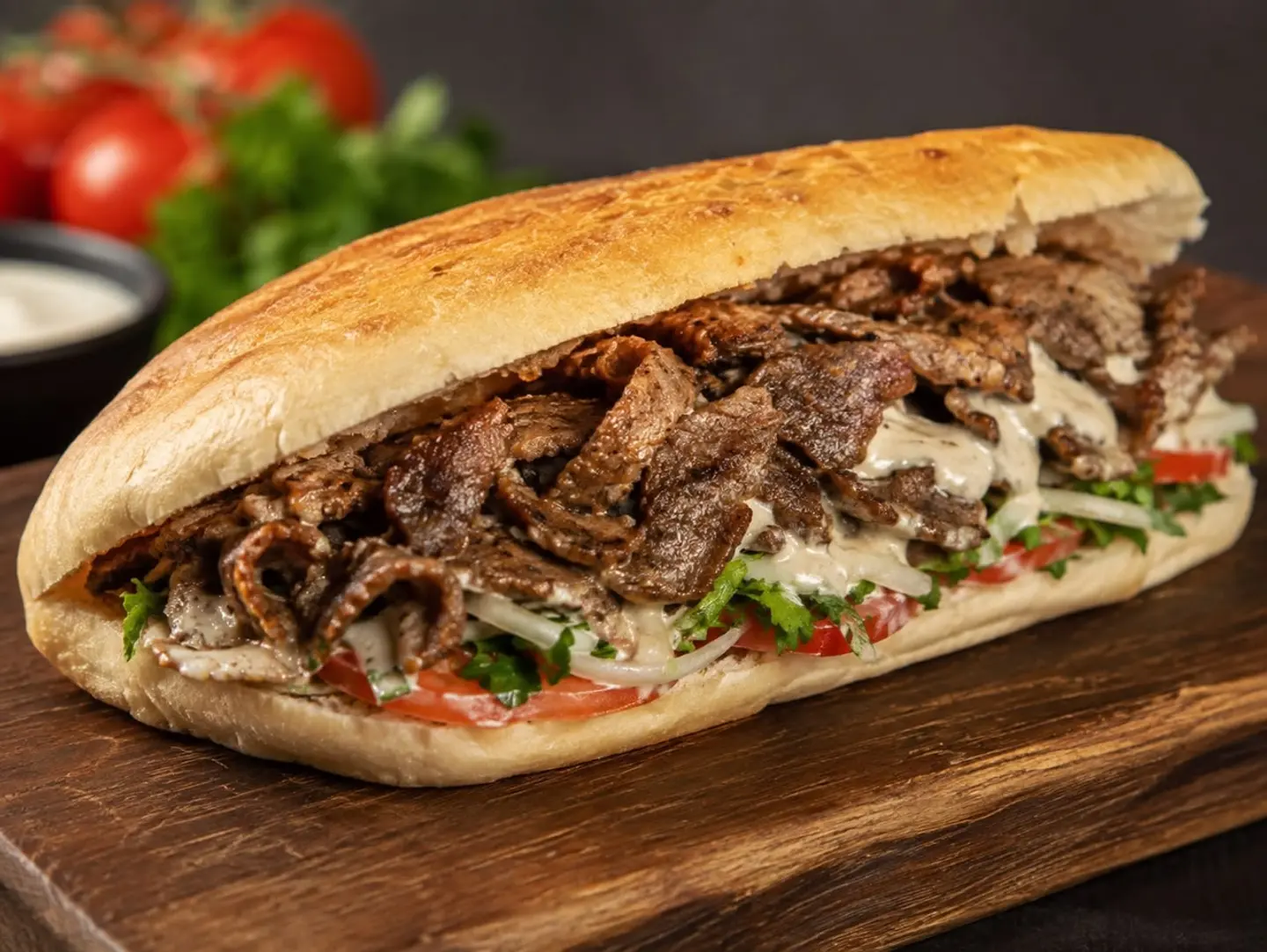Samoli Shawarma With Meat And Zalta