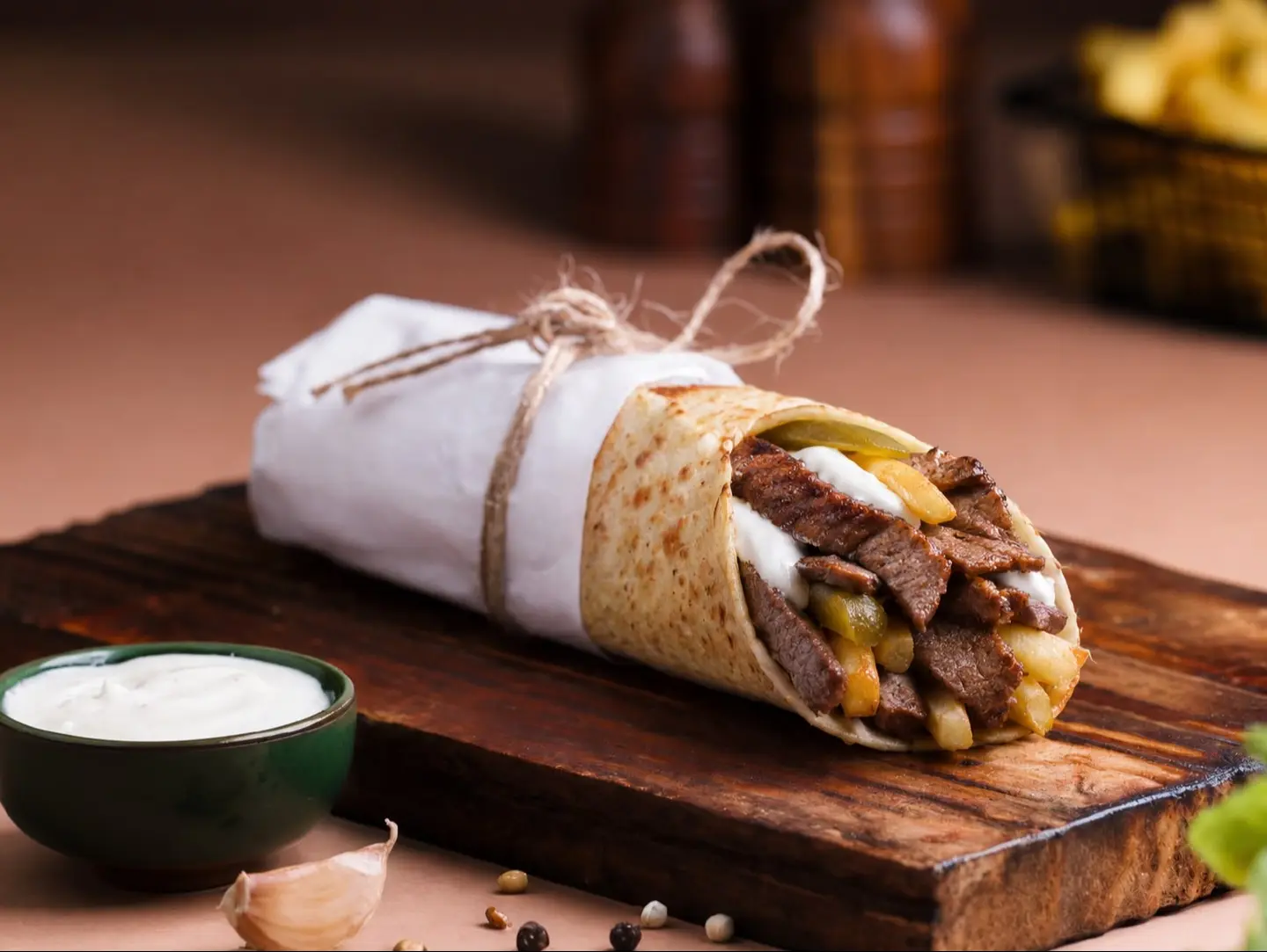 Shawarma With Meat