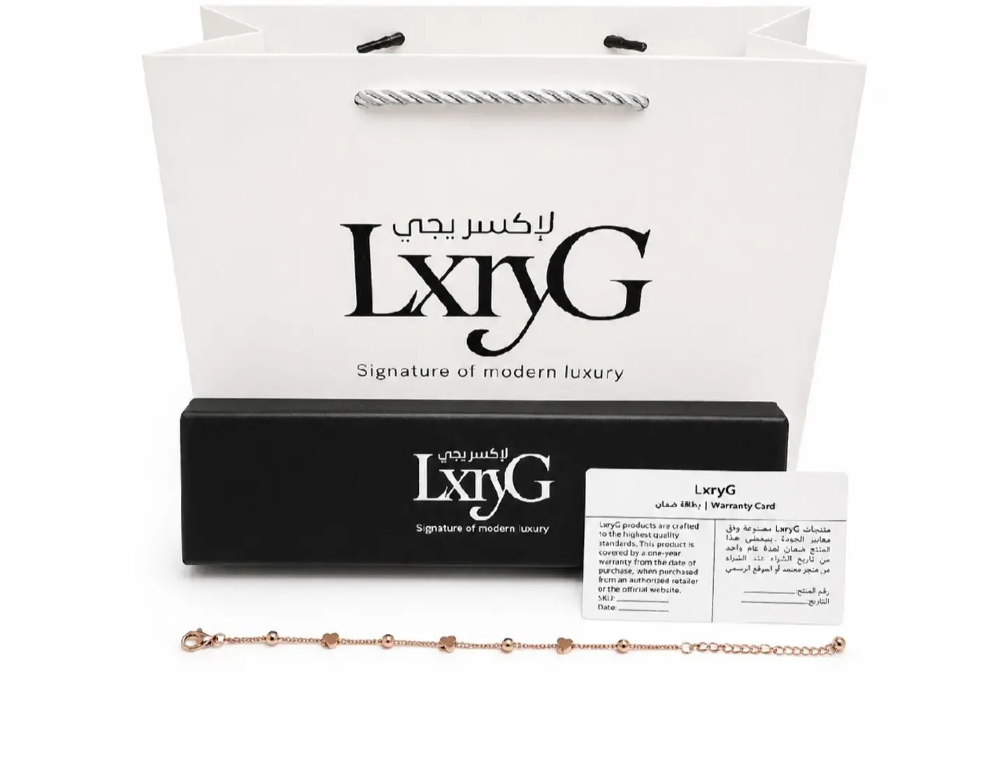 Lxry G Palora Heart Bracelet Lx019