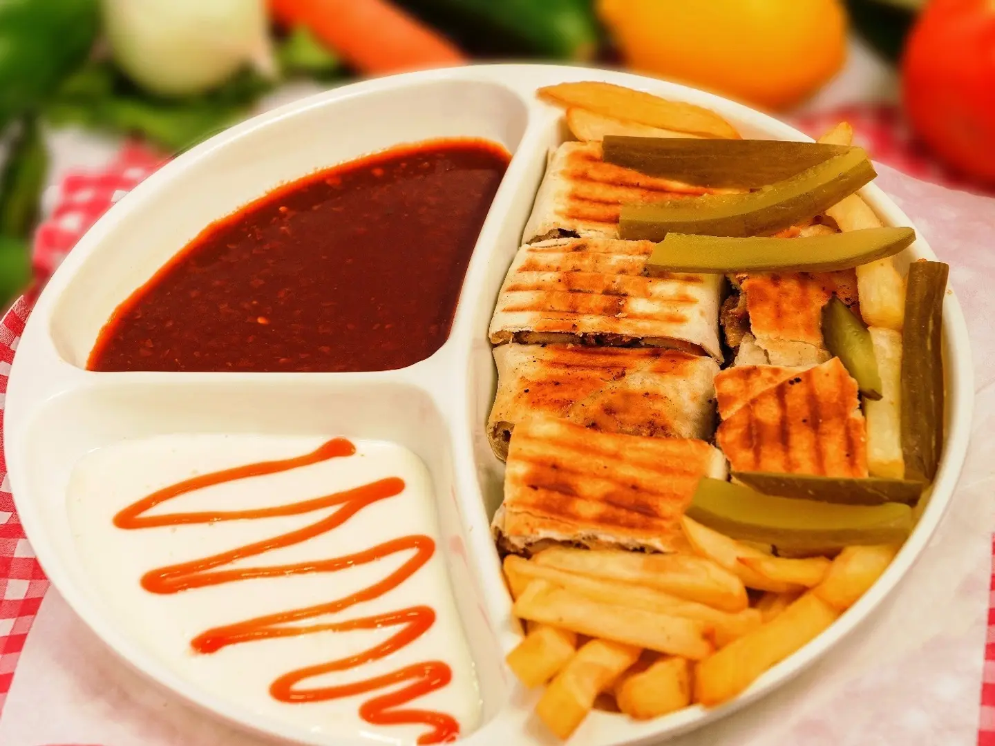Larg Arabic Chicken Shawarma