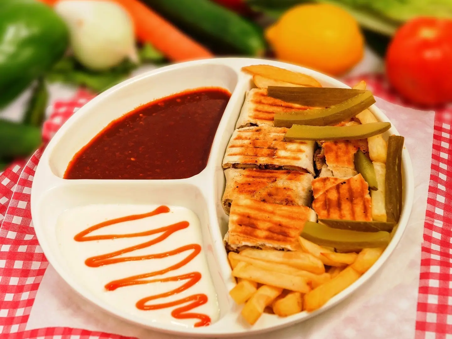 Small Arabic Chicken Shawarma