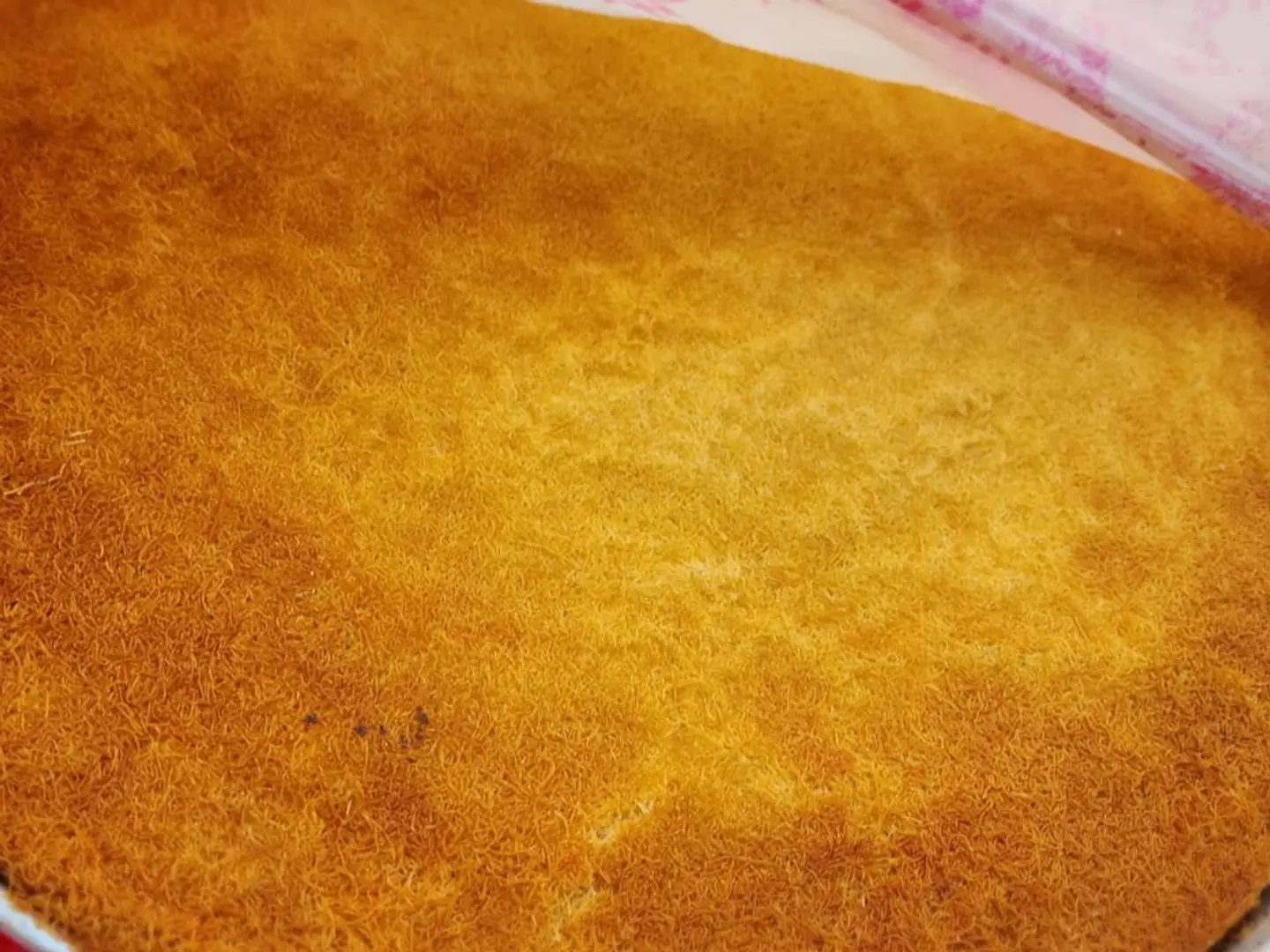 ربع كيلو كنافة بالقشطة