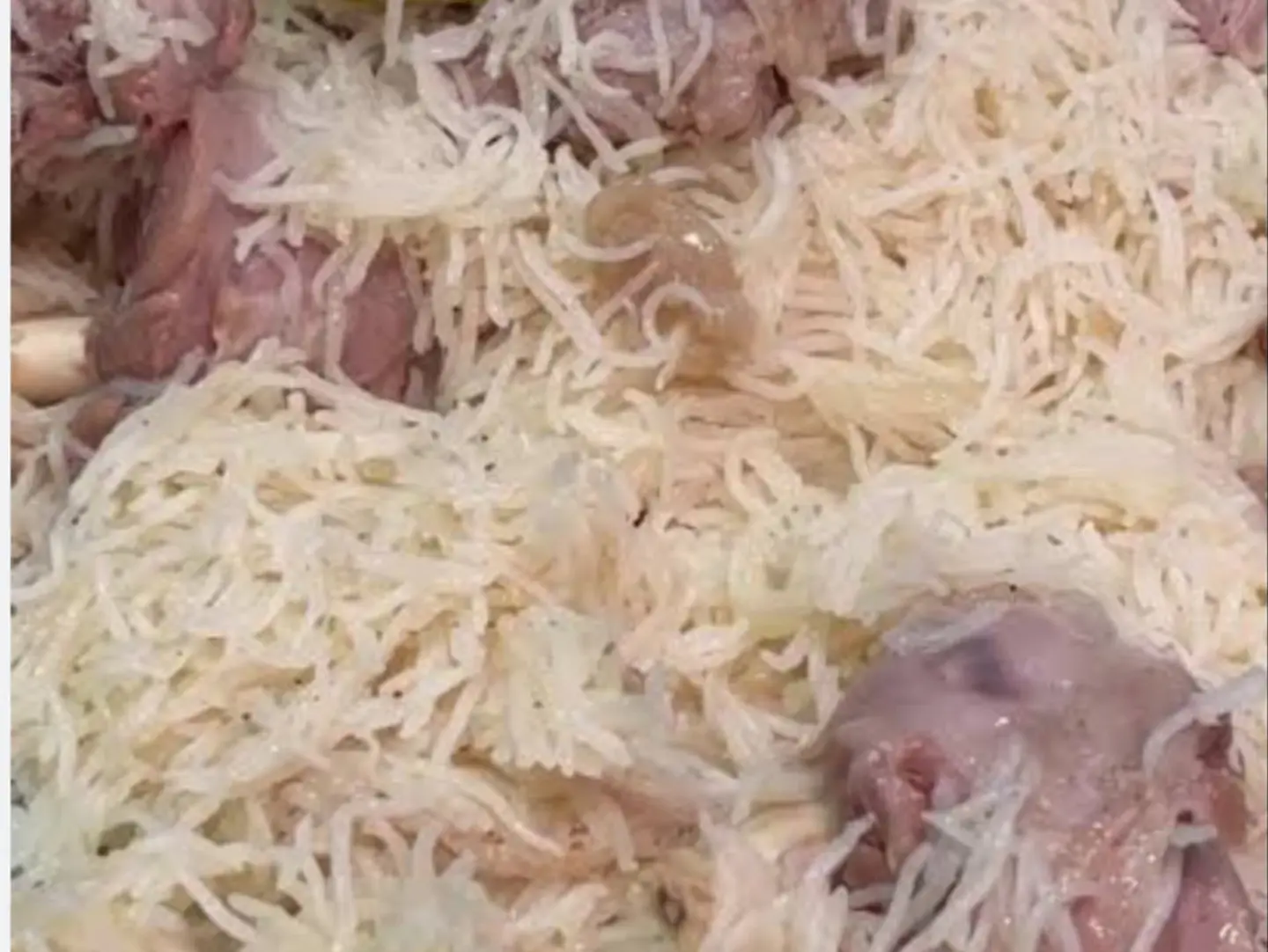 نفر لحم غنم زر مزة ابيض