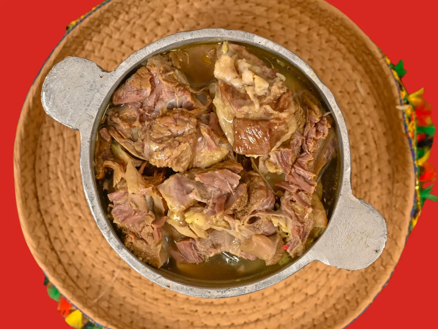 برمة لحم غنم صغيرة