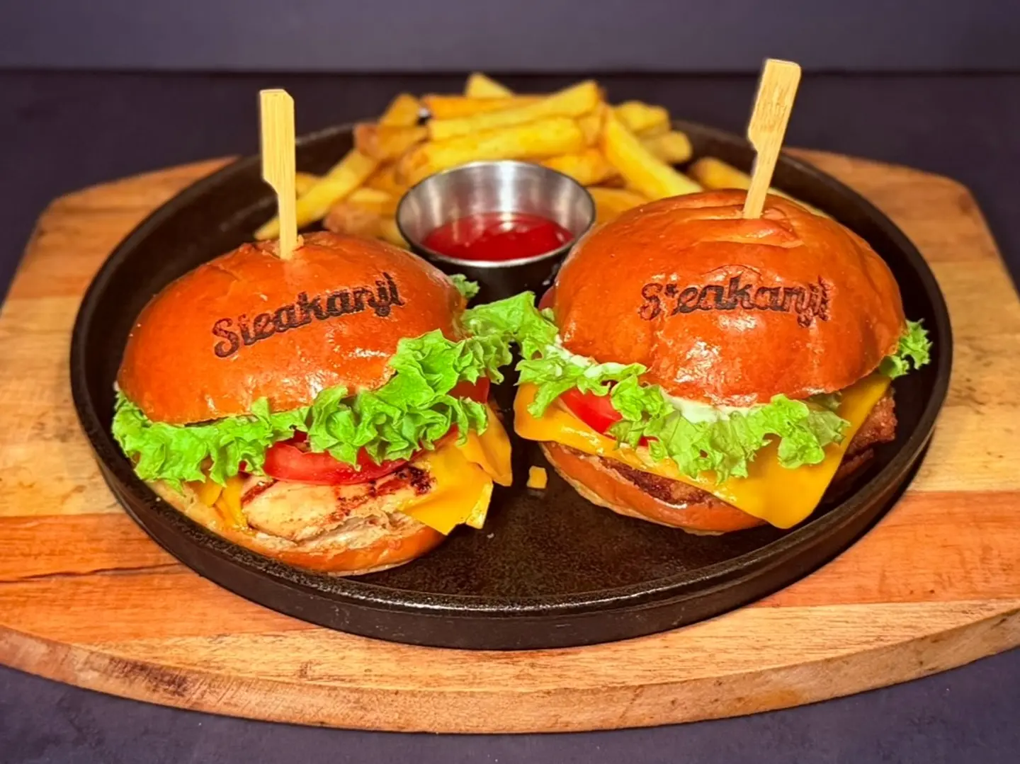 2 جريلد تشيكن برجر