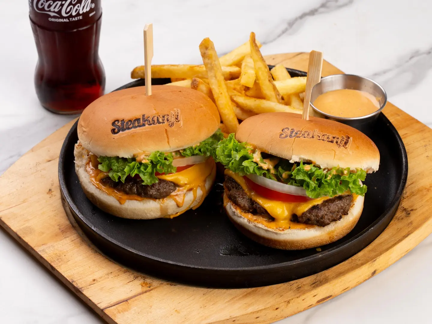 2 برجر ستيكنجي بيف