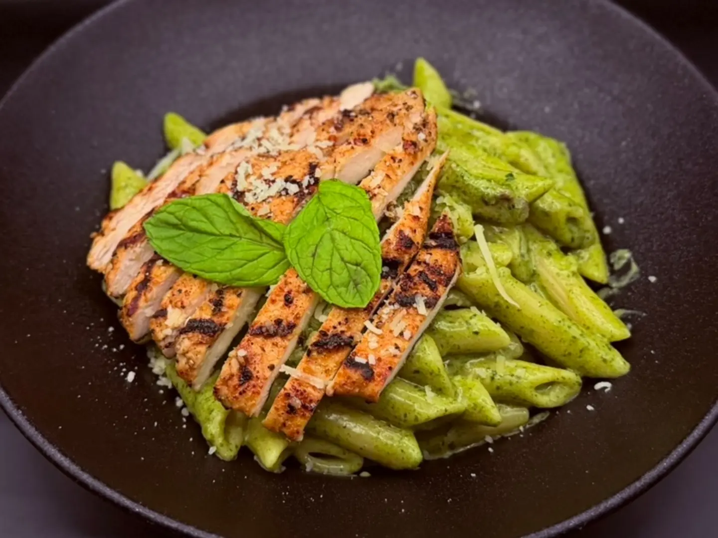 بيستو دجاج باستا