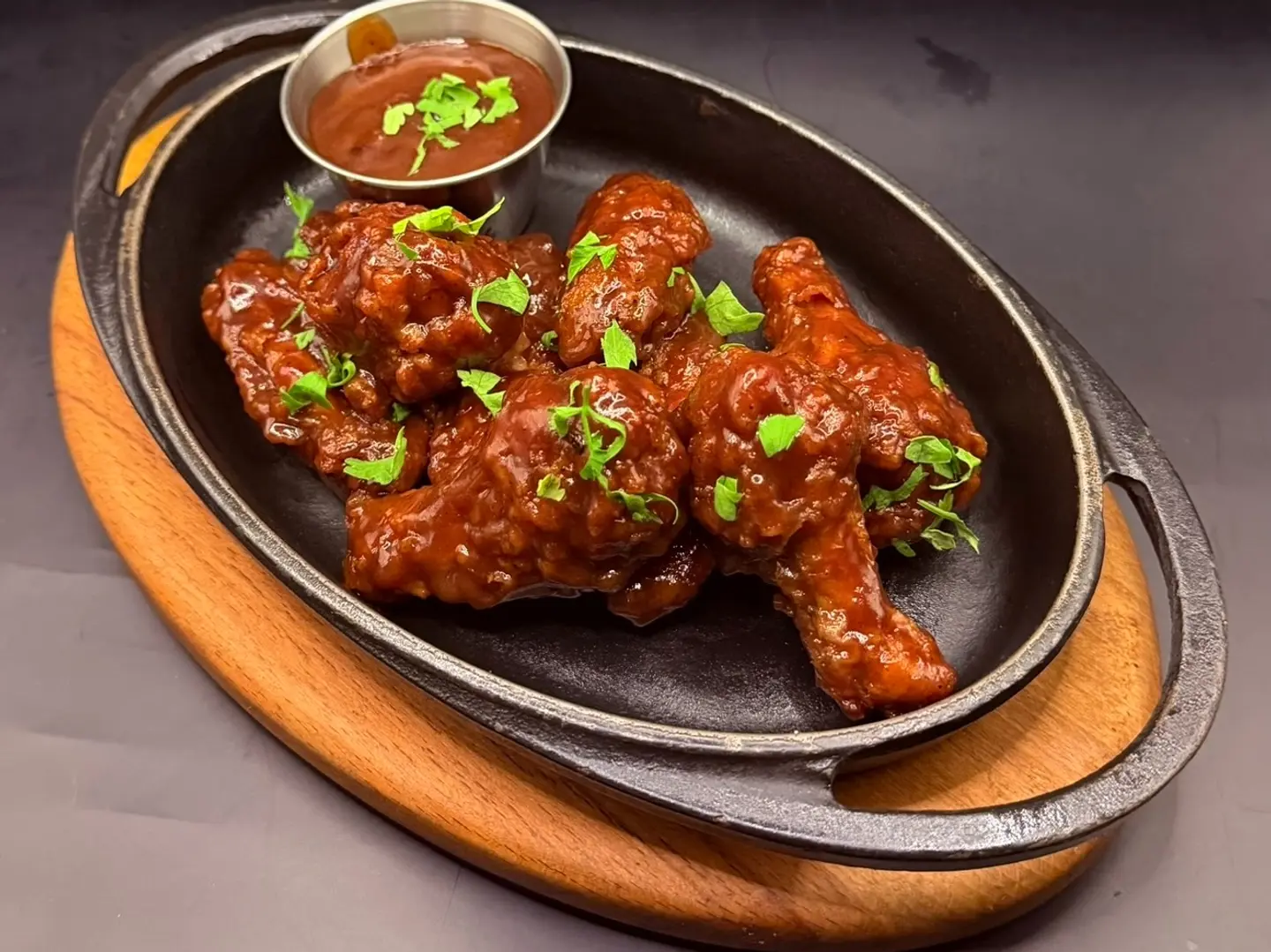 أجنحة دجاج باربيكيو