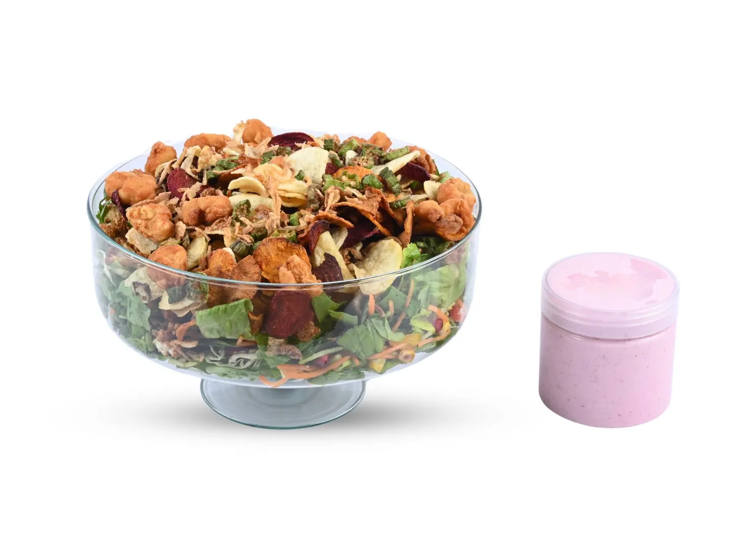 بايركس سلطة دجاج مقرمشة