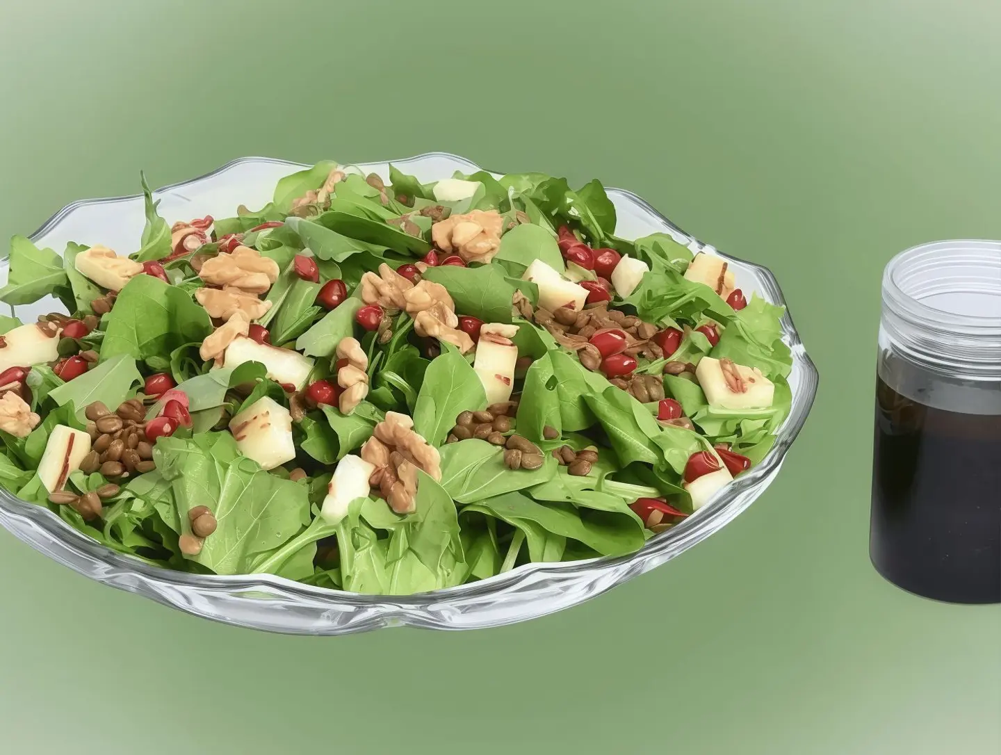 بايركس سلطة جرجير