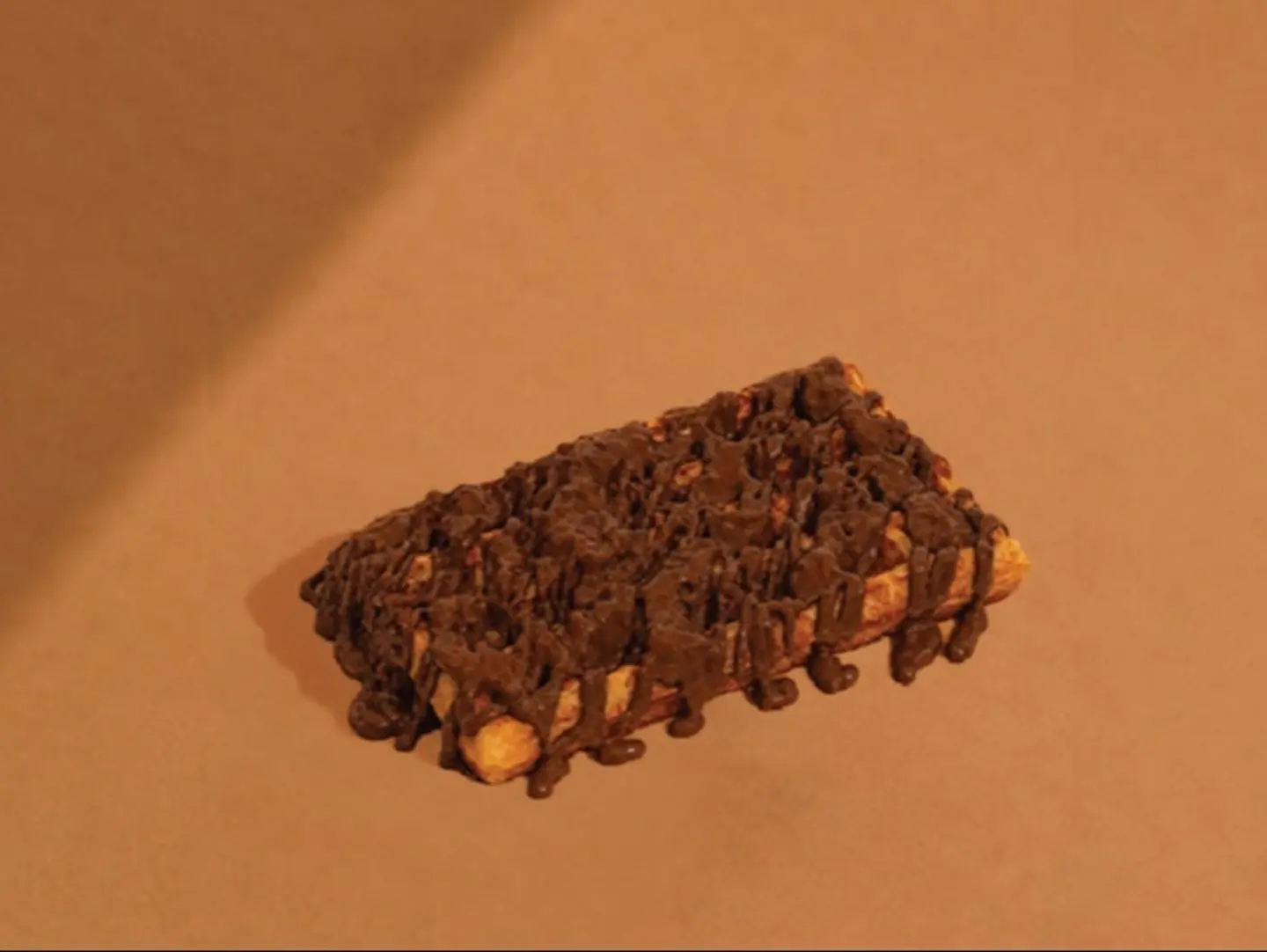 Crunchy Chocolate Waffle