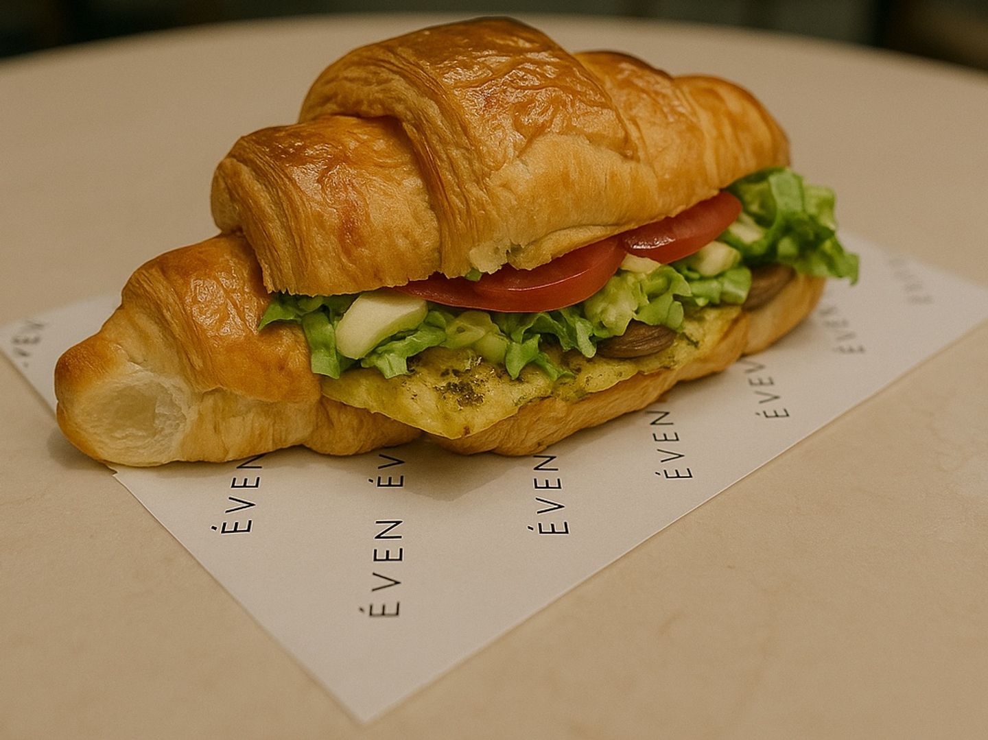 Halloumi Zaatar Croissant