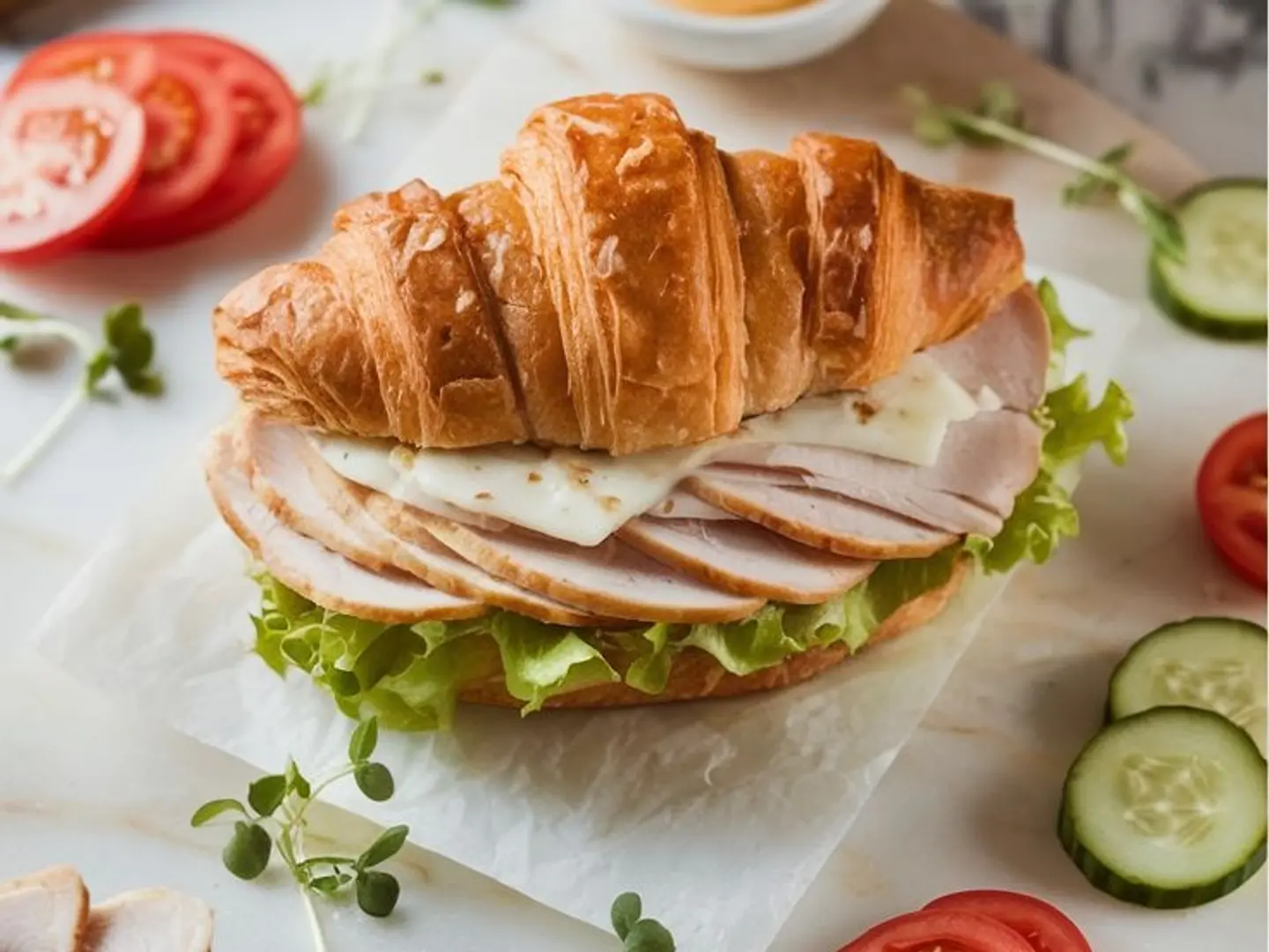 كرواسون ديك رومي