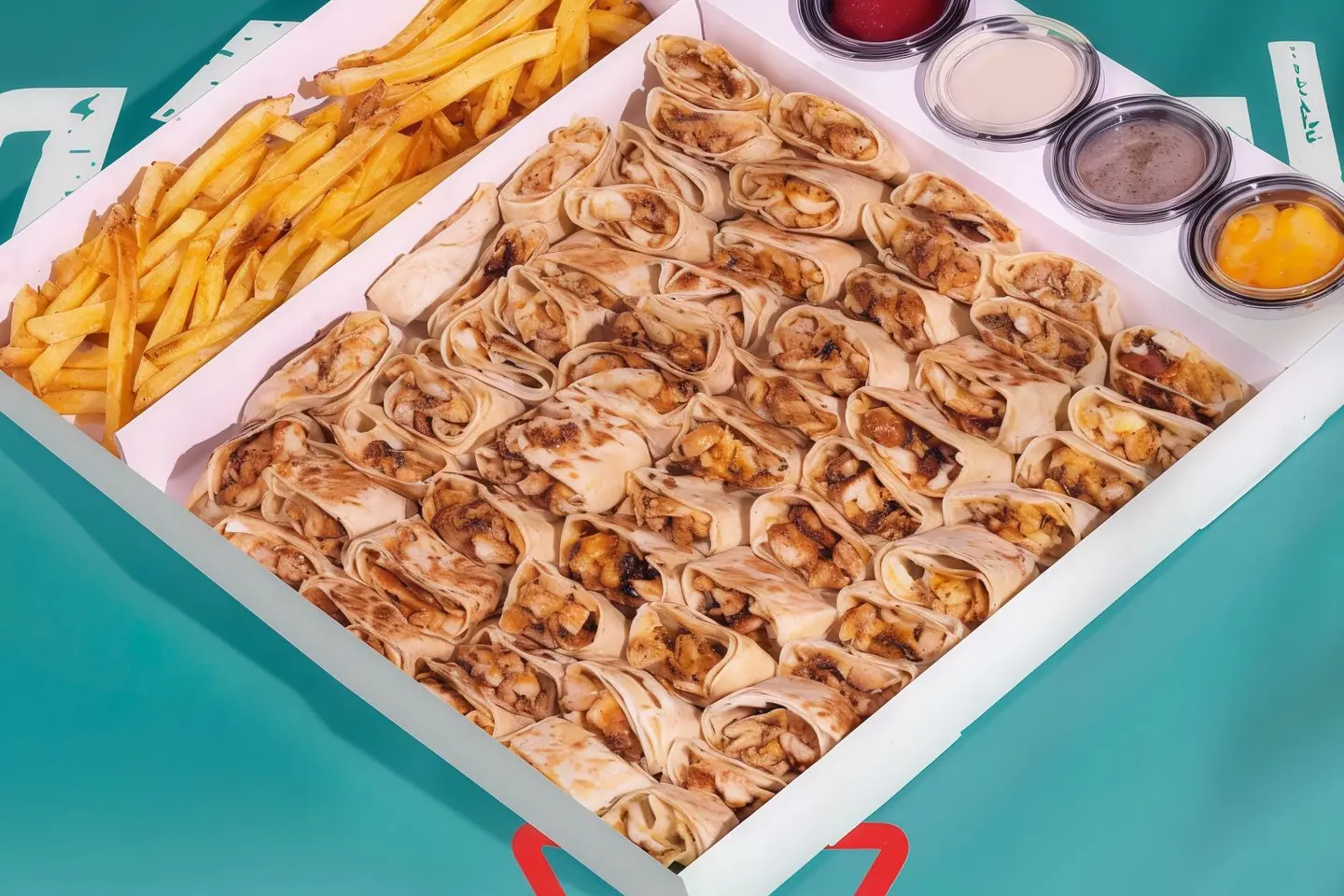 وجبة شاورما عائلية