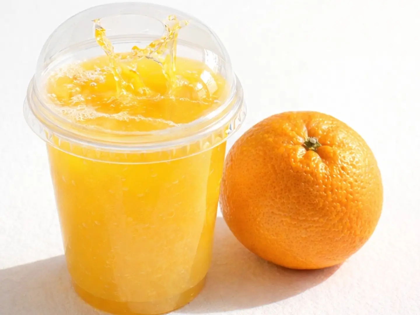 عصير برتقال طازج