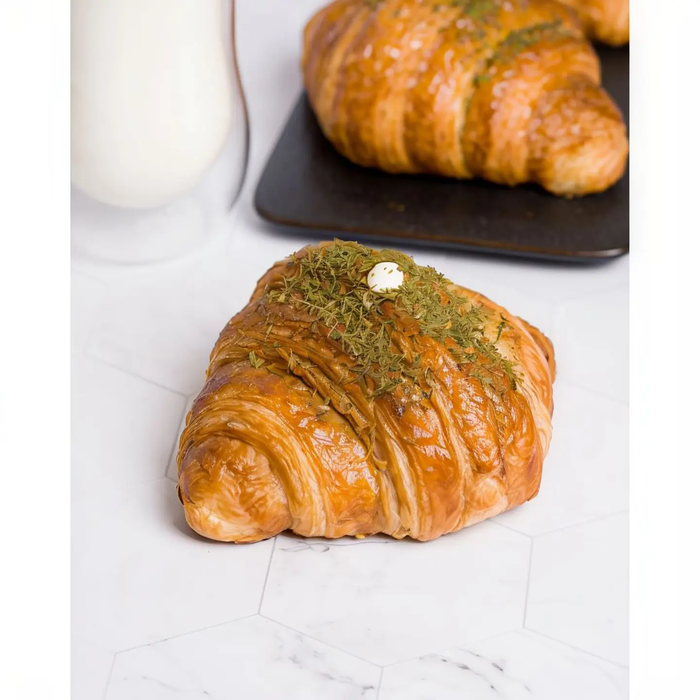 Thyme With Labnah Croissant