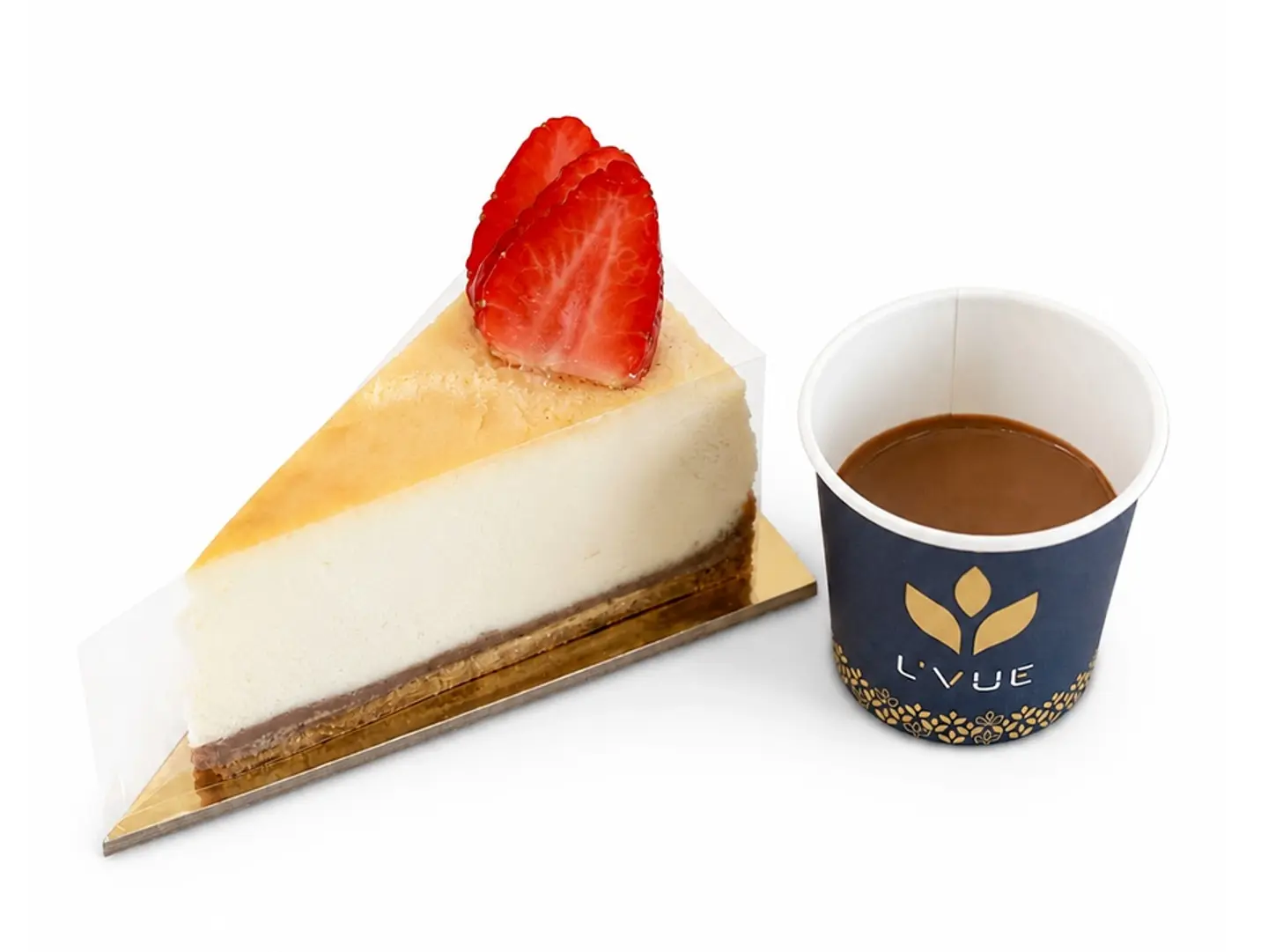 San Sebastian With Chocolate Sauce
