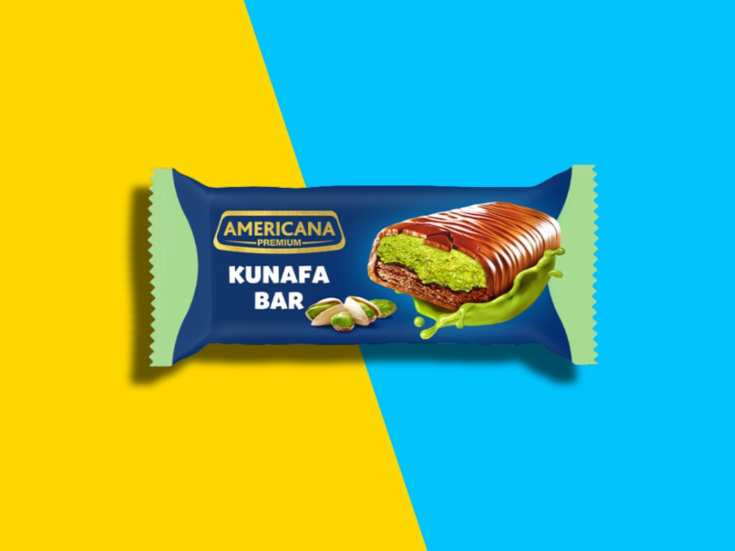 كيك بار بلشكلاتة امريكانا