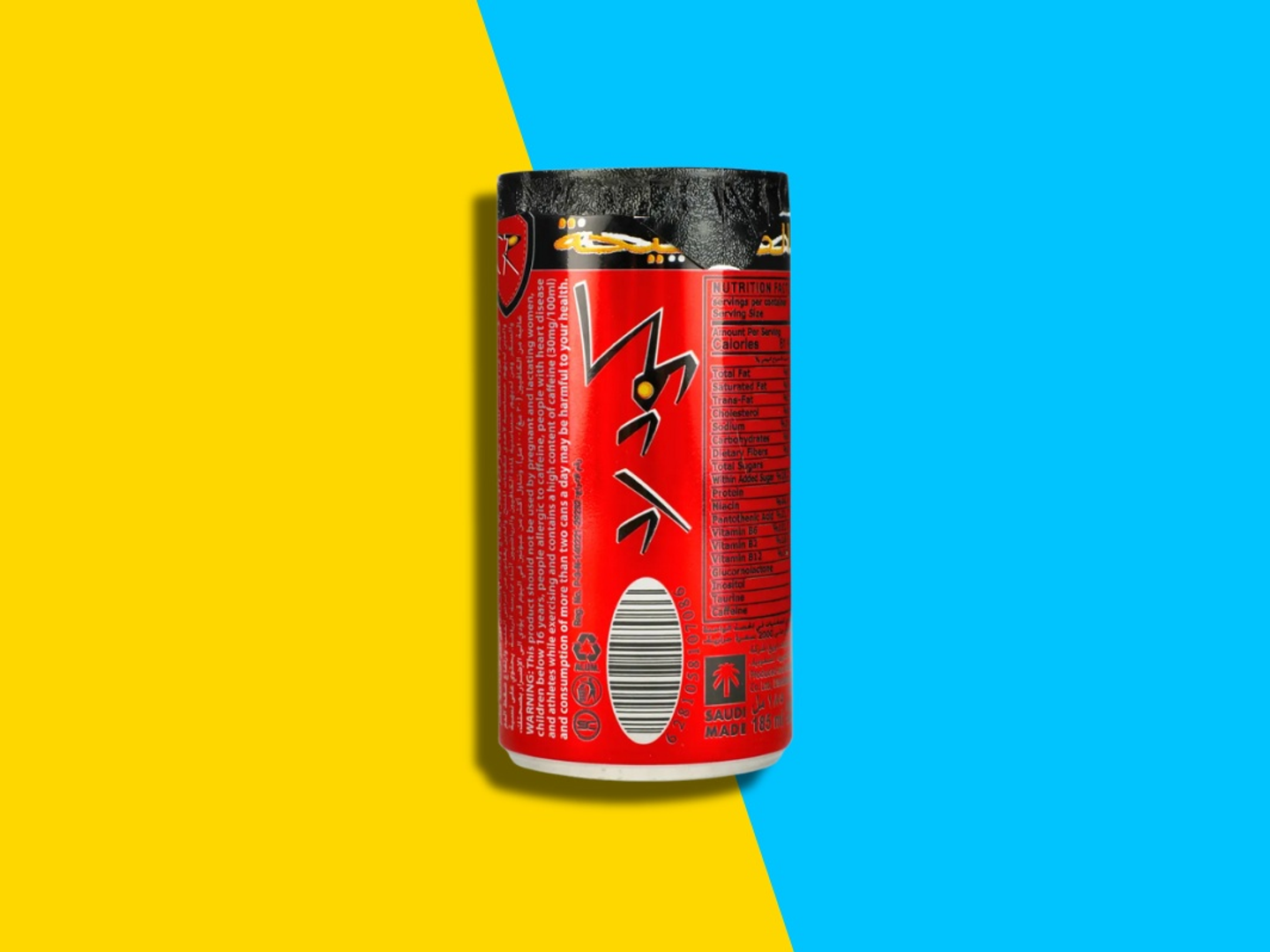 مشروب الطاقة كود رد حجم صغير ١٨٥ مل