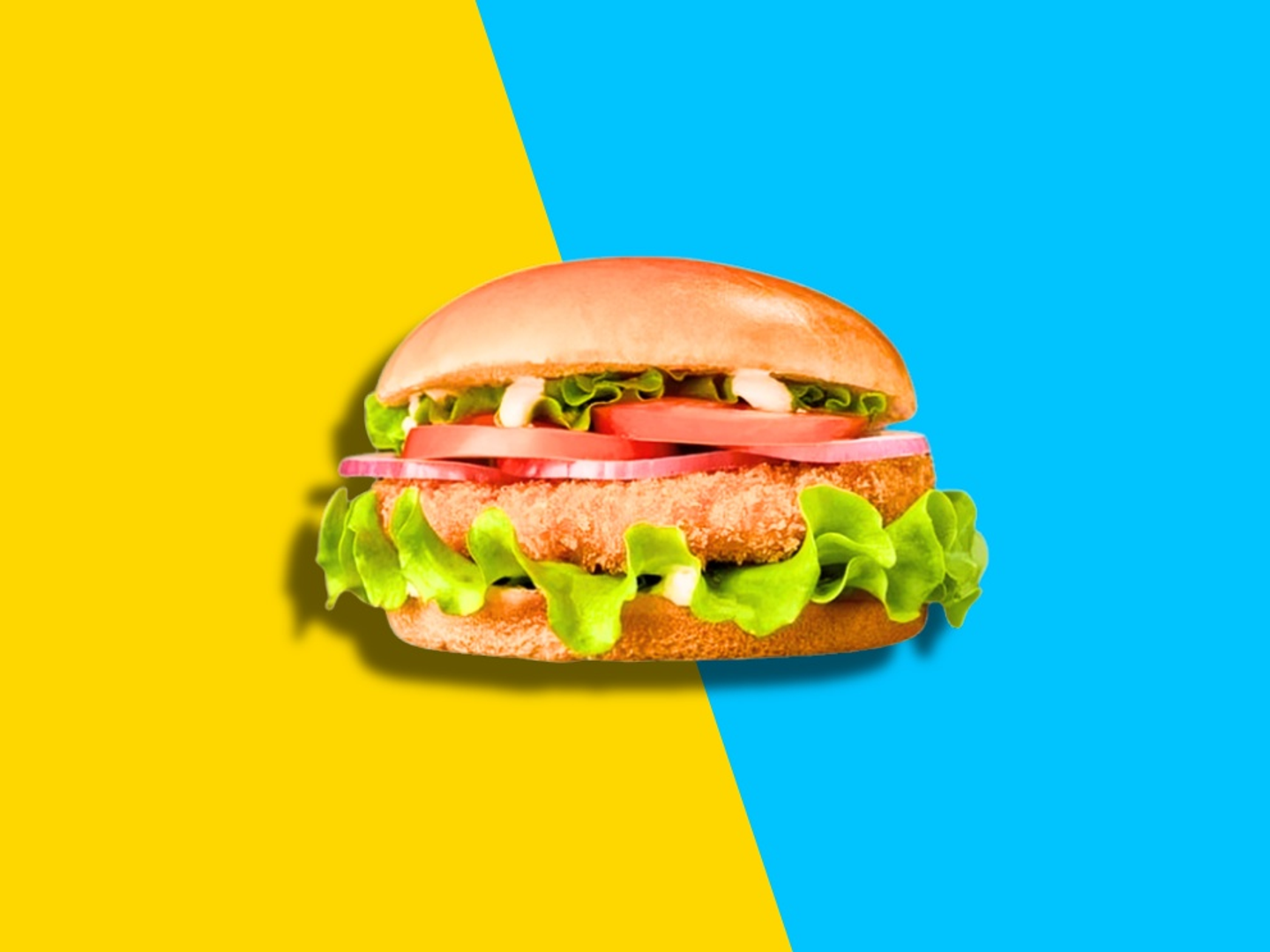 برجر دجاج كرسبي