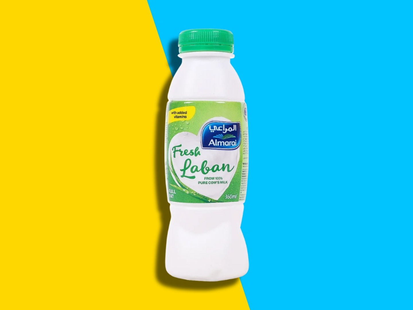 لبن طازج كامل الدسم ٣٦٠ مل