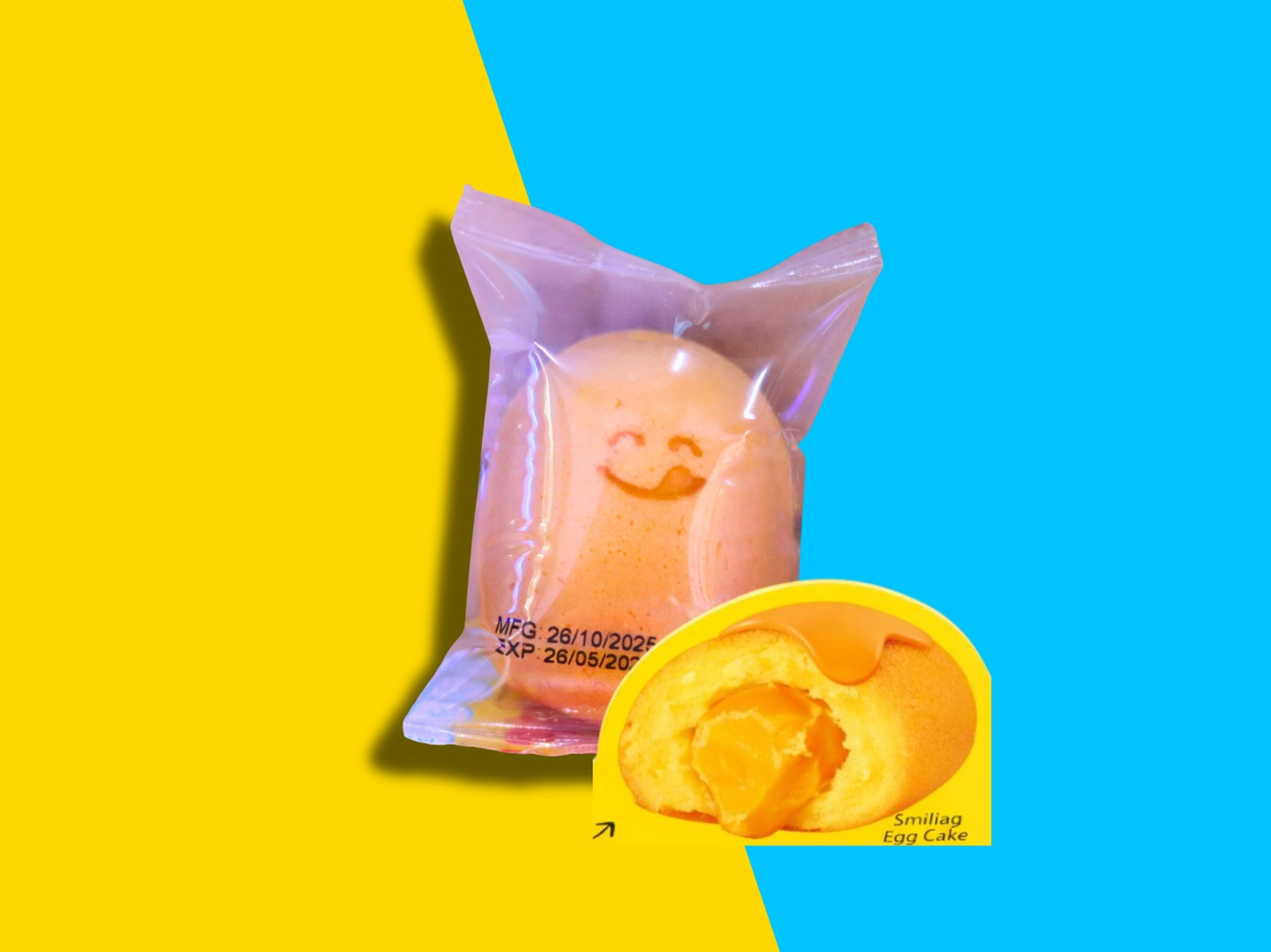 كيكة البيضة السعيدة