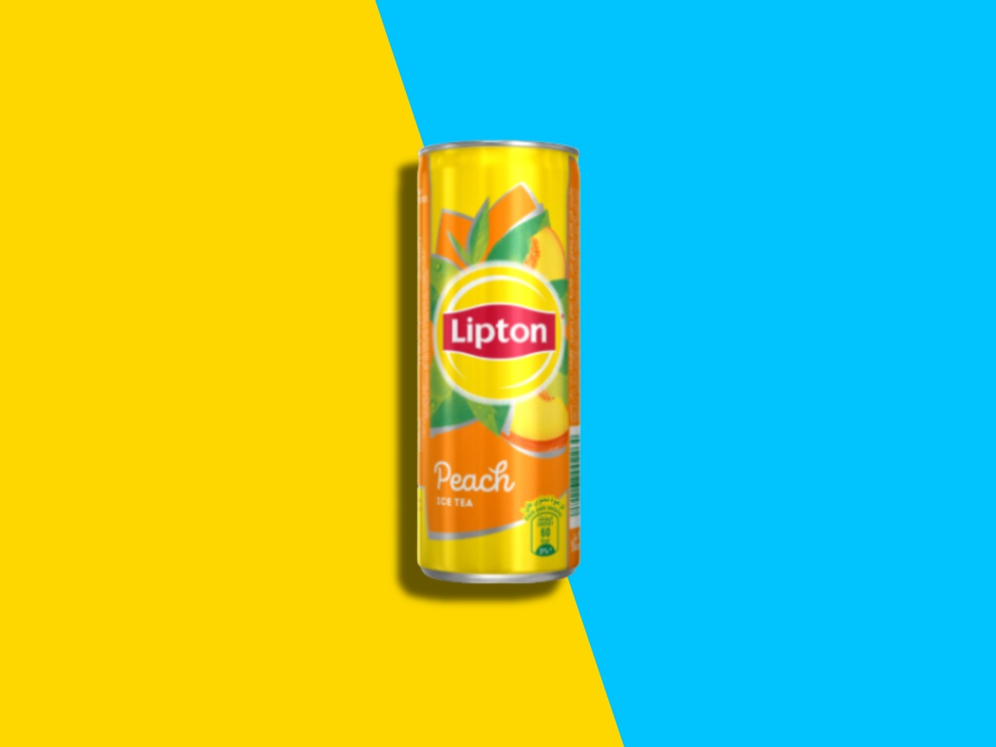 ليبتون ايس تي خوخ 240 مل