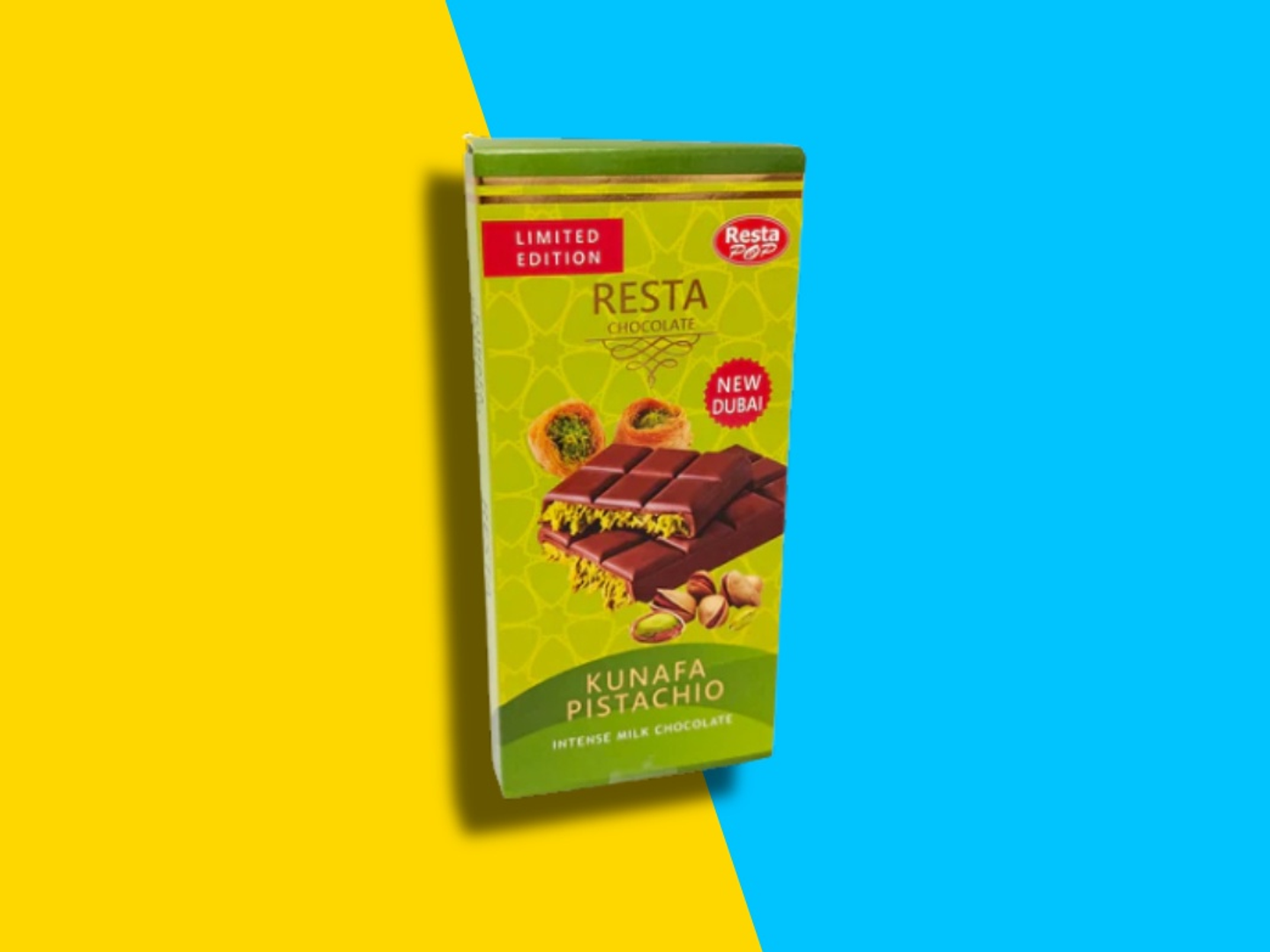 شوكولاتة دبي بالكنافة ريستا
