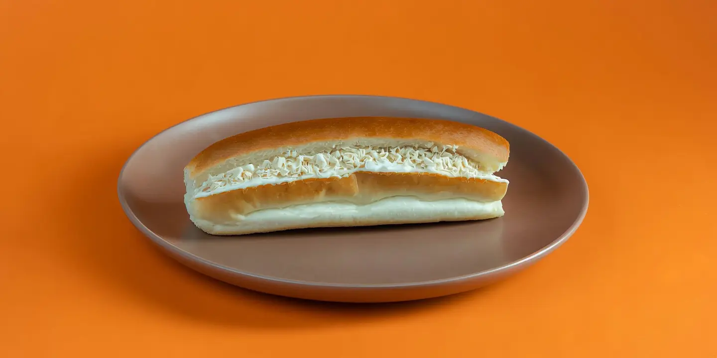 ساندوتش جبنة سائلة