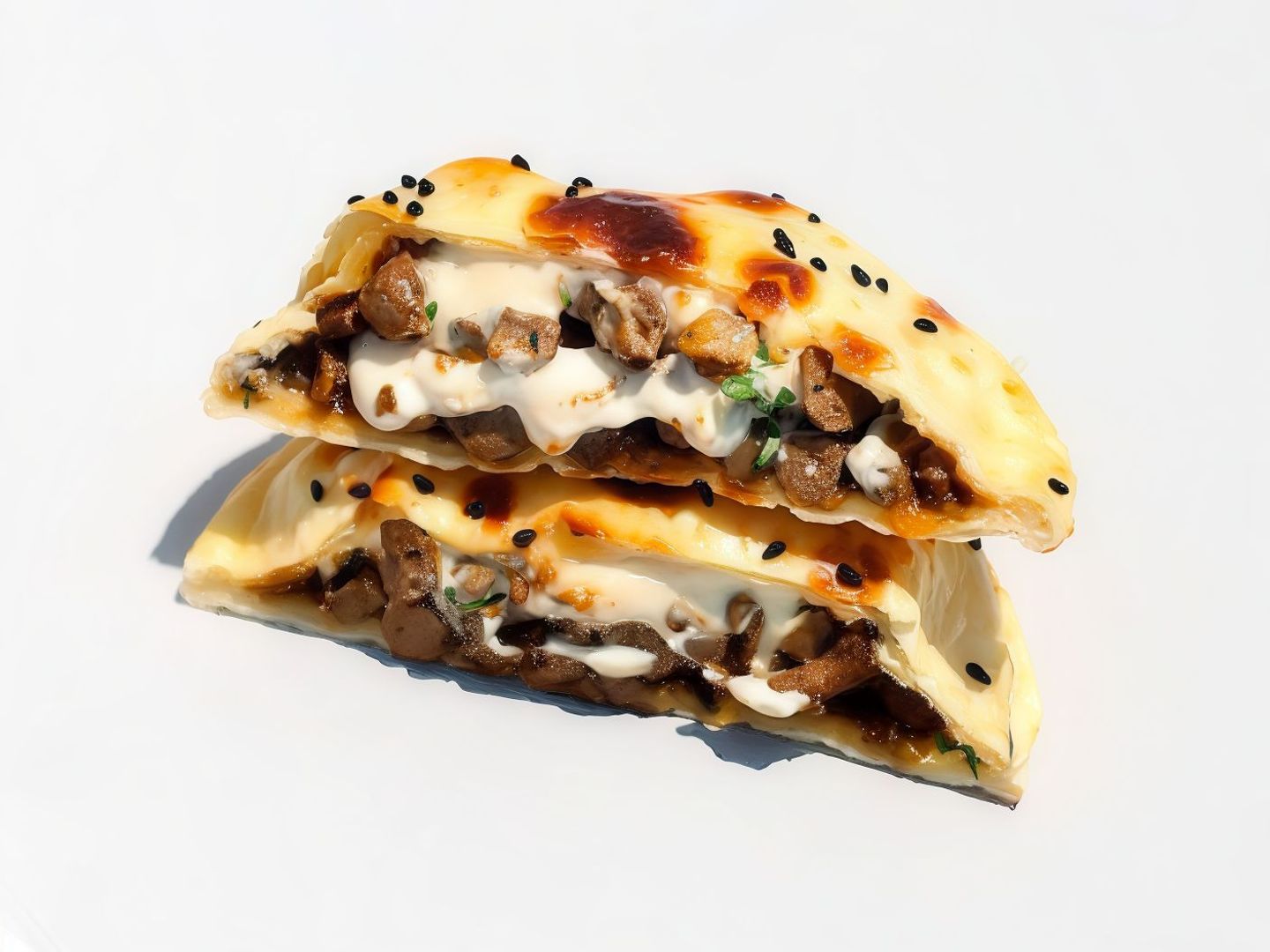 مدور كبدة بالجبن