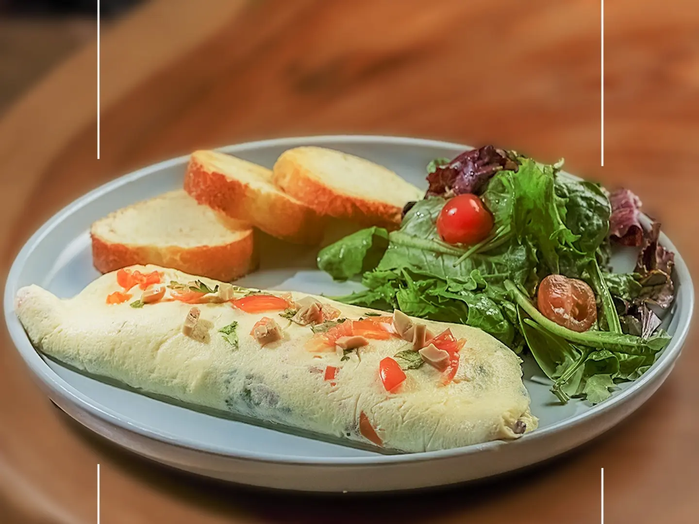 Forest Sprite Garden Vegetable Omelette