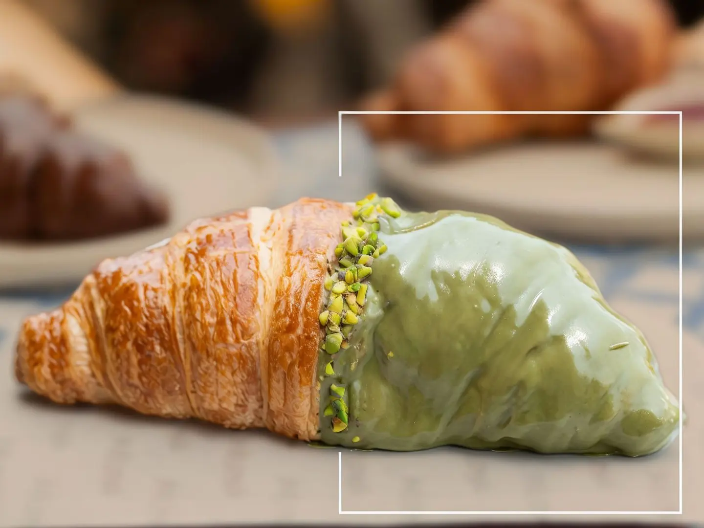 Pistachio Elf Wisp Butter Croissant