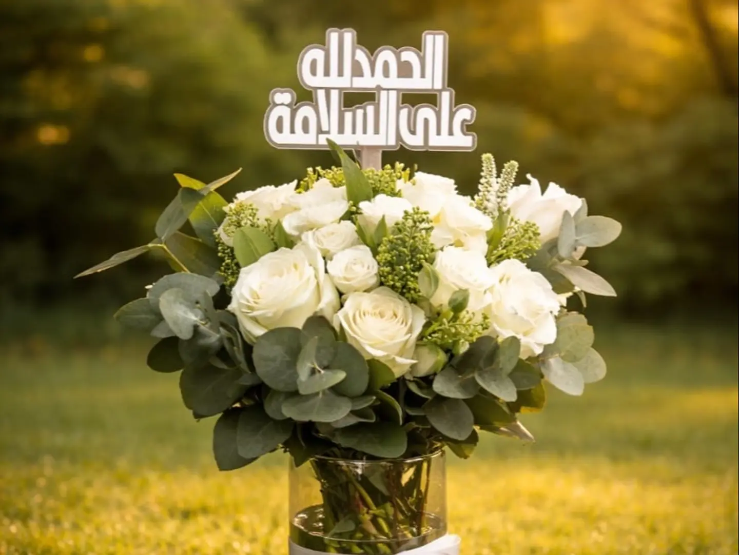 Vase, Thank God For Your Safety 4