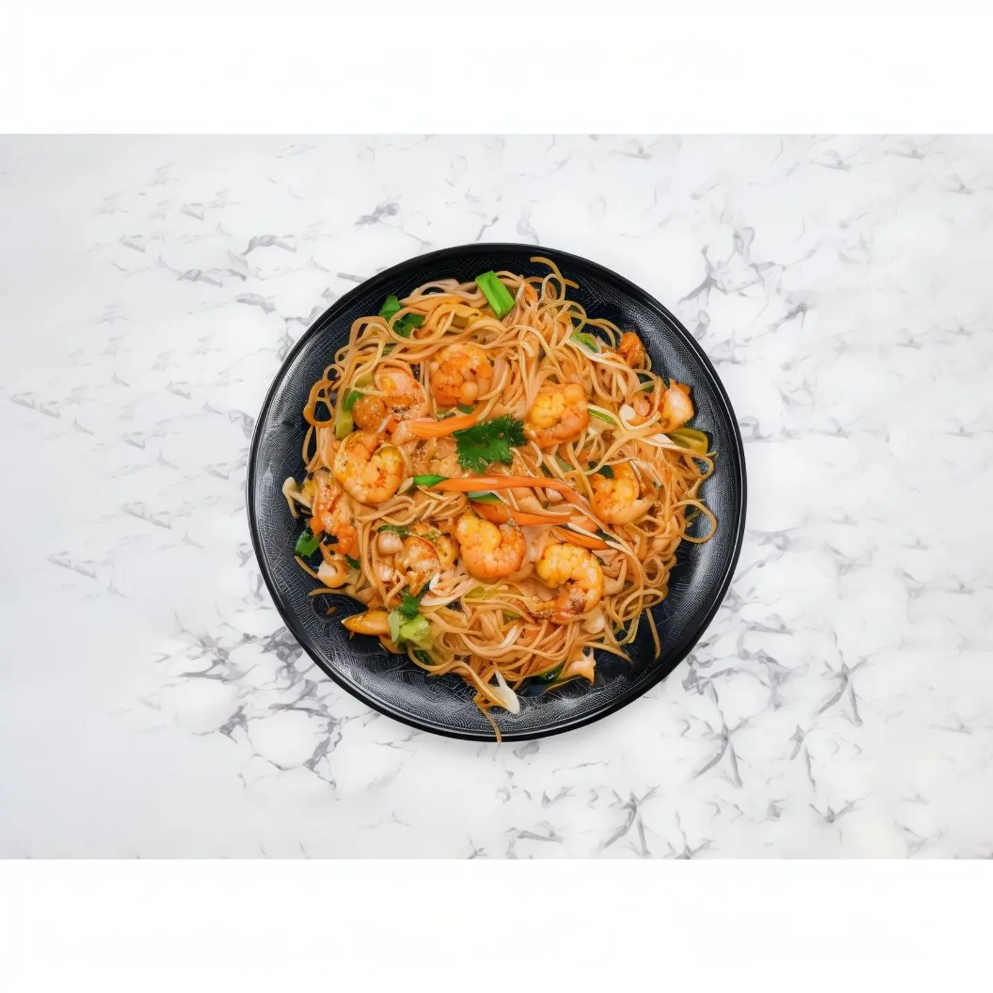 مكرونة  بالروبيان