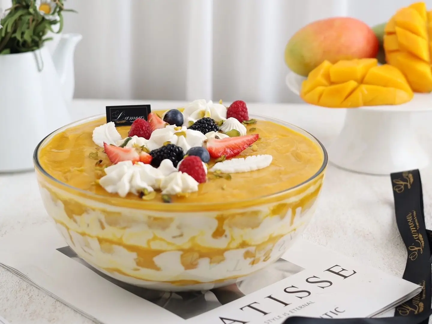 Truffle Mango Tiramisu - Big