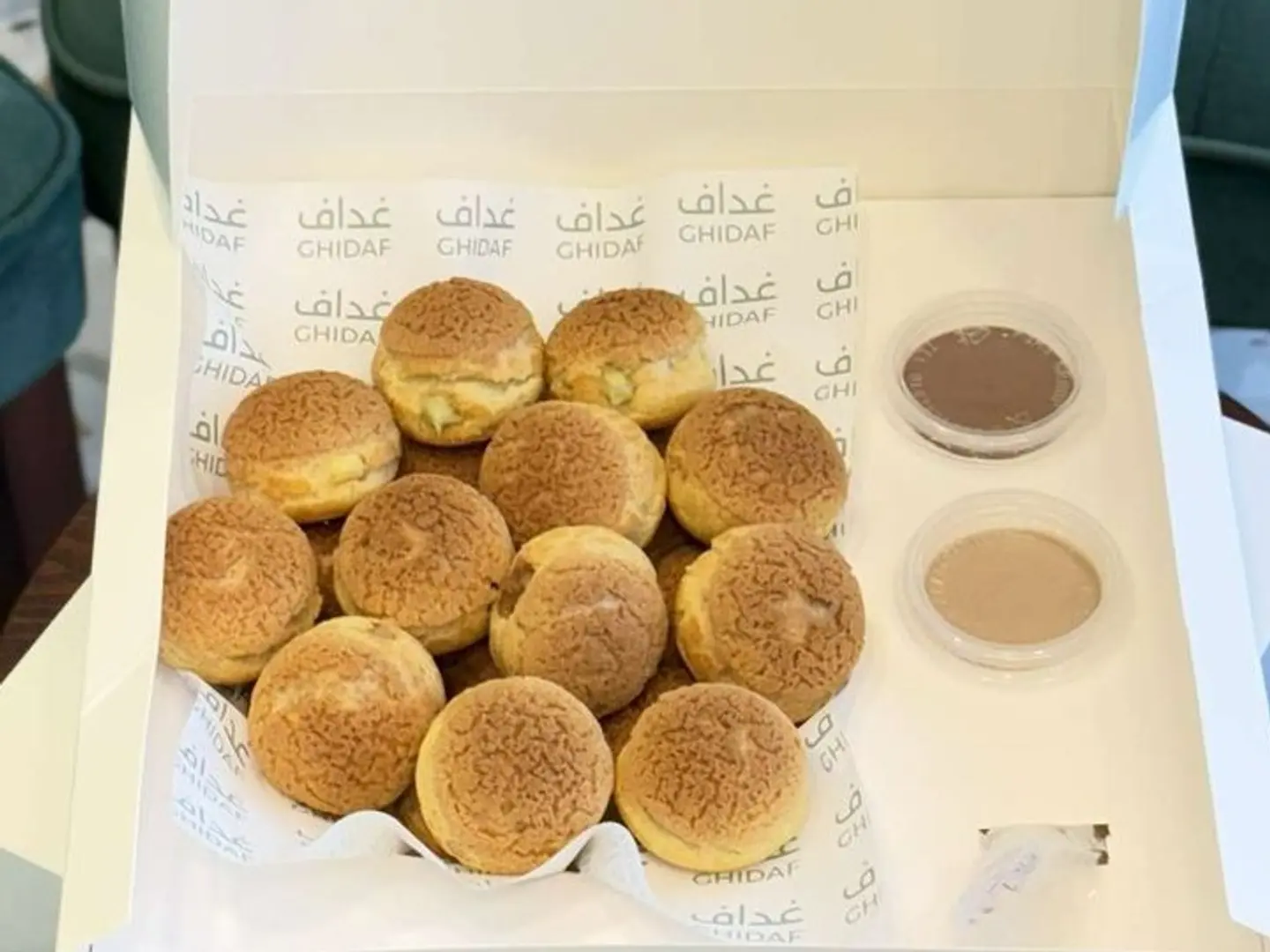 بروفيترول مكرمل